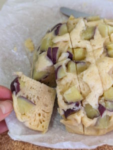 さつまいも蒸しパン